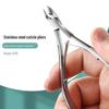 Stainless Steel Double Spring Nail Art Cuticle Pliers & Toenail Clippers for Ingrown Nails
