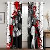 Anime Cartoon Manga Movie Children's Japanese Style 3D Free Shipping 2 Pieces Boys Kid Window Curtain Living Room Bedroom Decor