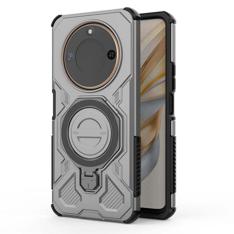Магнитная беспроводная зарядная крышка для смартфона Honor X9c, держатель, задняя крышка для Honor X9c, умная крышка для Honor X9c, умный чехол для Honor X9c