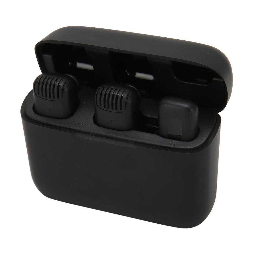 Беспроводной петличный микрофон 1 из 2, мини-шумоподавление, клипса для интервью