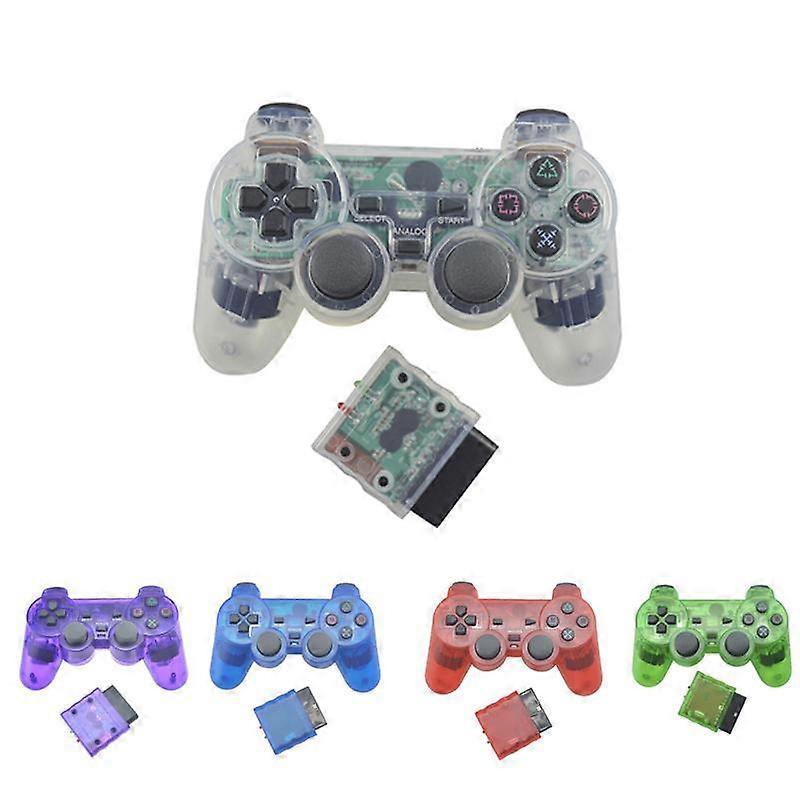 Wireless Game Controller Wireless Gamepad Controller Compatible for PS2
