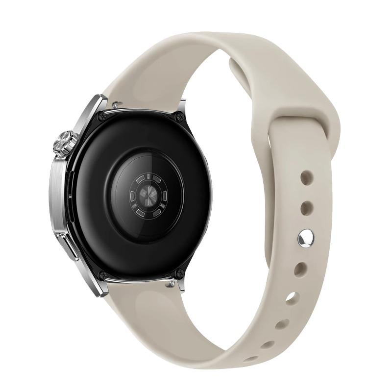 18mm 20mm 22mm Slim Strap For Samsung Galaxy Watch 7/6/5/pro/4 Silicone Bracelet Huawei Watch GT 4-2e-3-3 Pro 46mm Xiaomi Watchbands