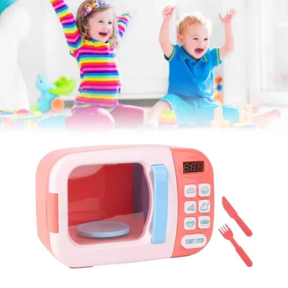 Creative Household Appliances Toys DIY Oven Kitchen Toys Simulation Microwave Toy Children's Gifts