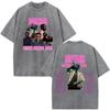 Vintage Washed Rapper Damso Beyah Tour 2026 Tshirt Fashion Hip Hop Oversized Short Sleeve T Shirts Mens Women Casual Tshirts
