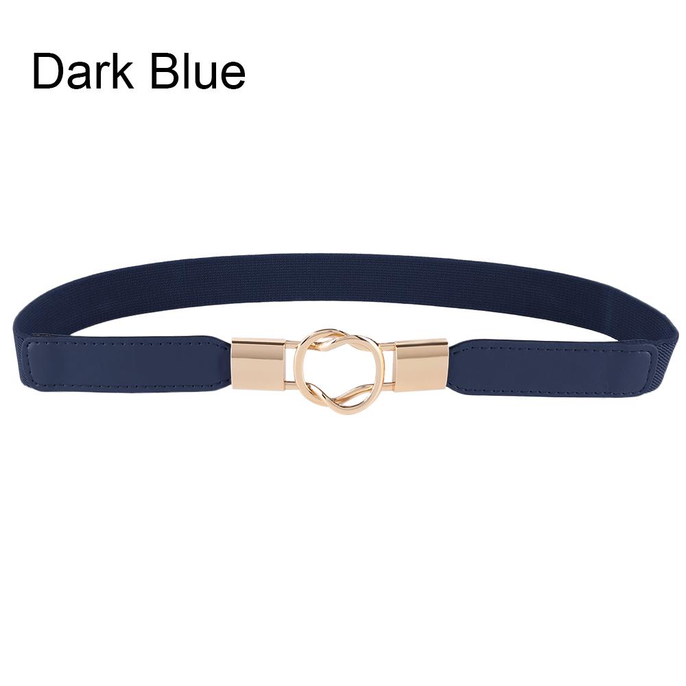 Платье Юбка Кожа PU Пояса Тонкий Пояс Эластичный Регулируемый Ремень Пряжка