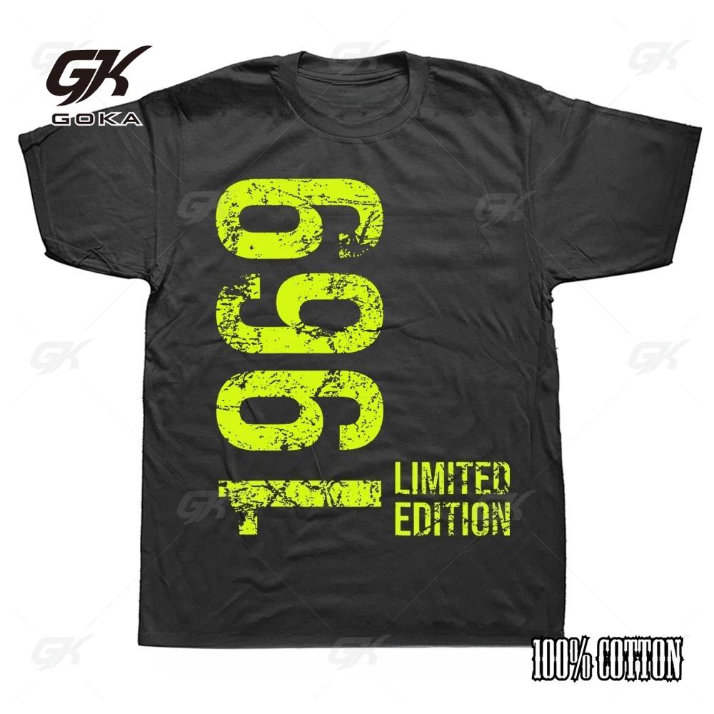 56-й День рождения 56 лет Мужчина Женщина Ретро Винтаж 1969 Подарочные Футболки Летний Стиль Графическая Хлопковая Уличная Футболка Мужская Одежда