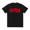 TV Play Dexter Morgan Logo Print T-shirts Men's Women Clothing Casual Oversized Short Sleeve T Shirt High Quality Cotton T-shirt