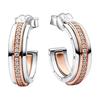 Серьги из серебра 925 пробы с дизайном Color Block Женские серьги 282737C01