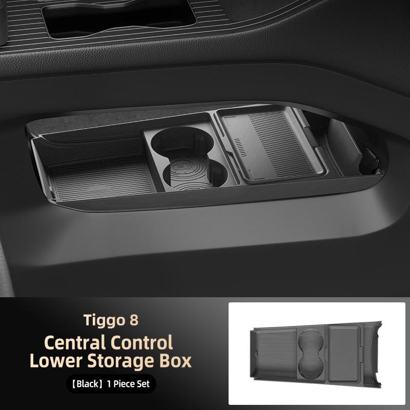 Suitable for 26 Models of Chery Tiggo 8, Center Console Lower Storage Box, Glasses Organizer, Car Accessories Modification Parts