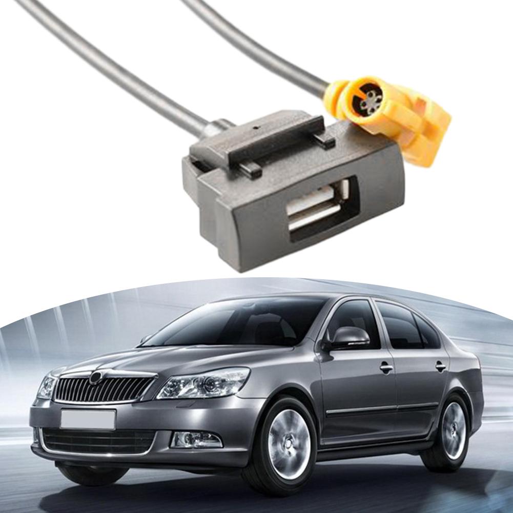 Премиальный USB-кабель-разъем для Skoda Octavia RCD510 RSN315, длина 80 см
