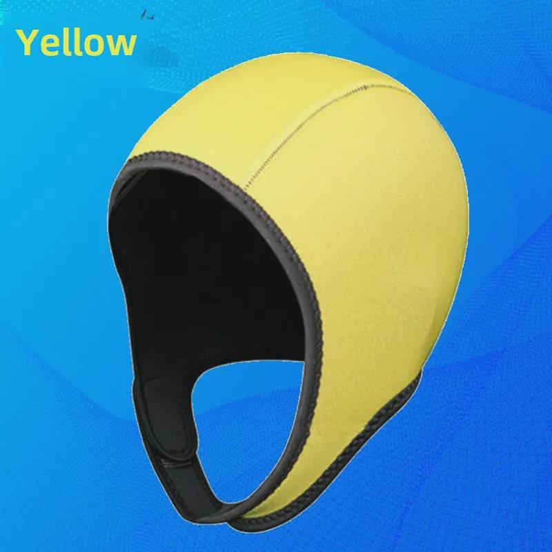 Унисекс 3 мм кепки для дайвинга: Теплый, морозостойкий, солнцезащитный, быстросохнущий головной убор для серфинга, сноркелинга и зимнего плавания.