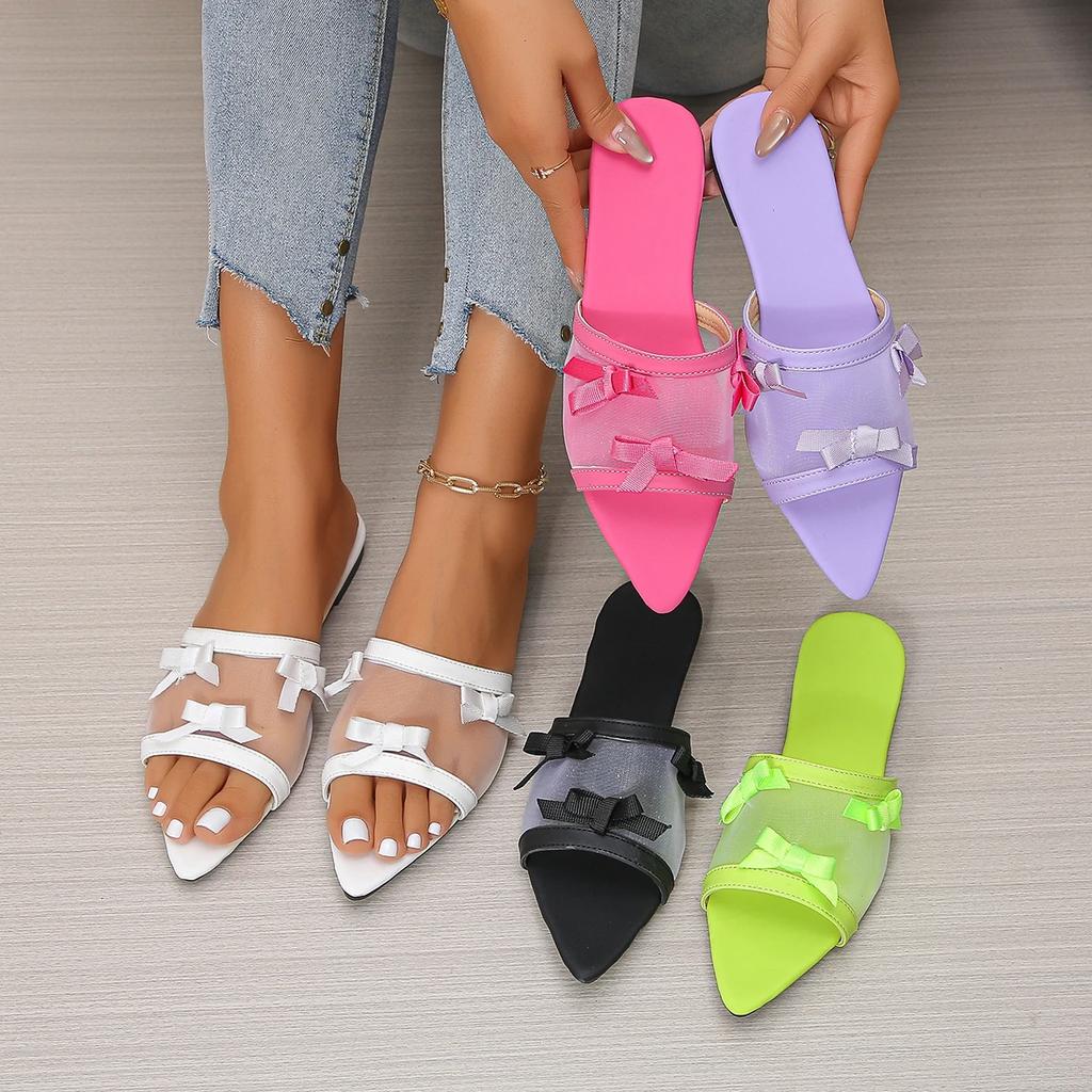 Fashion Women Flats Slippers 2025 New Summer Daily Casual Beach Slippers Fashion Comfortable Sexy Sandals Slides Women Shoes for Women