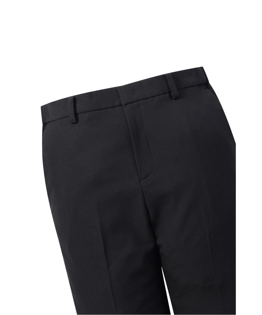 BRENTWOOD All-Season Solid Relaxed Fit Slacks Brpnx26171Bkx