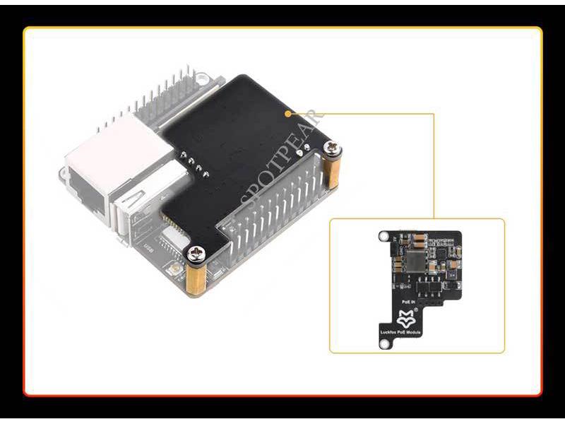 ТВ-приставка Luckfox Pico Ultra с 4-дюймовым емкостным сенсорным ЖК-дисплеем