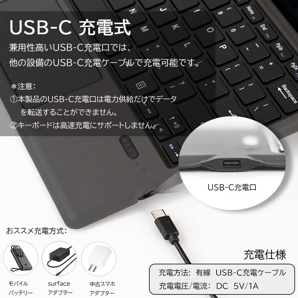 Беспроводная TJK с поддержкой Bluetooth, совместимая с Microsoft Surface Pro, раскладка клавиатуры на английском (США), отдельная, поддерживает ввод латиницей, Клавиатура, 7/Pro 6/Pro 5/Pro