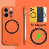 Для Magsafe Магнитный Чехол для Телефона Бескаркасная Крышка для iPhone 16 Plus 16 15 13 12 11 Pro Max Жесткая ПК Задняя Прочная Крышка Беспроводная Зарядка Magsafing Чехлы