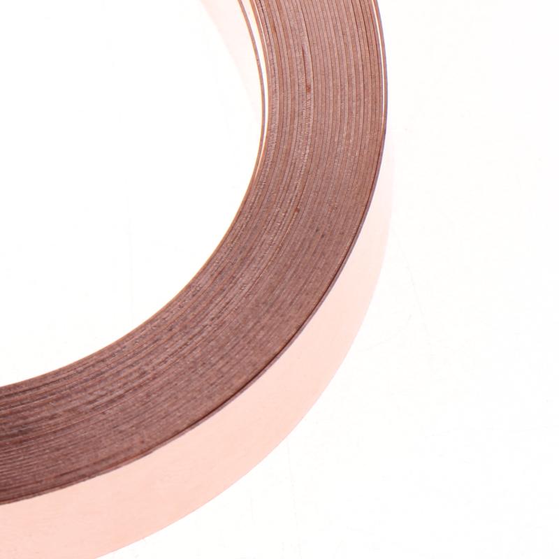 18650 21700 Battery Connector Copper Belt 1 Roll Pure Nickel Plated High Durability for Hobbyist Battery Builds