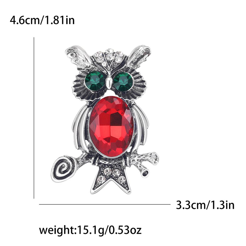 Высокая мода брошь в виде животного индивидуальный тренд сова универсальные аксессуары для одежды