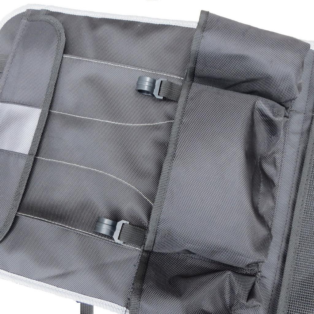 Органайзер на спинку сиденья автомобиля, многокарманная сумка для хранения, сумка из ткани Оксфорд, накладка против пинков