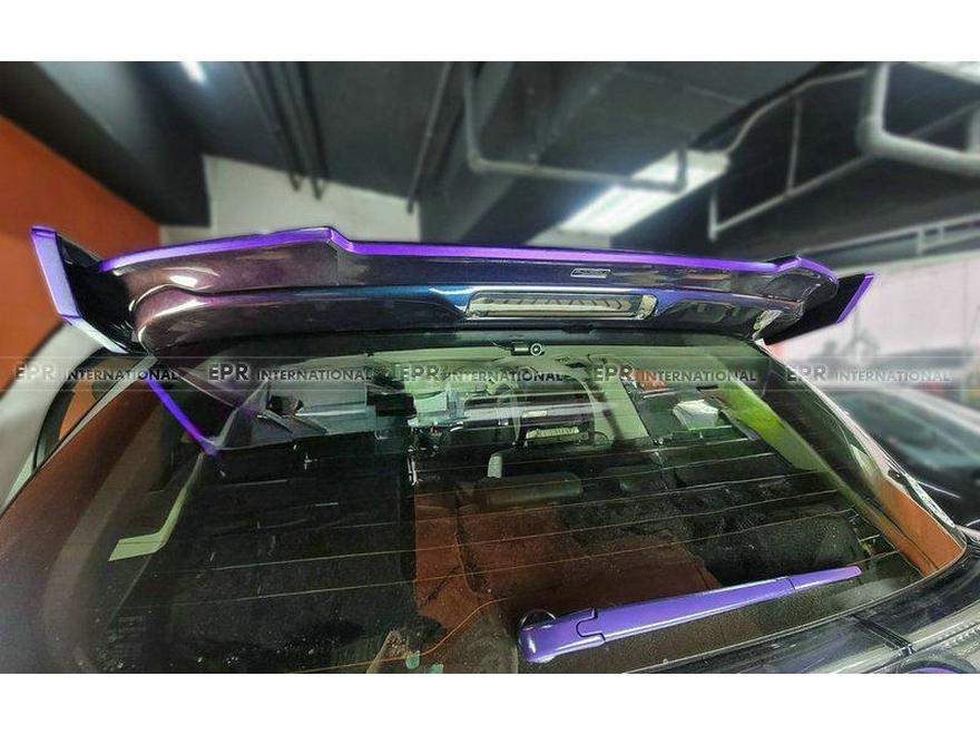 Задний спойлер Toyota Estima 09-14 ACR50 ROW Style из углеродного волокна