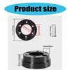 70mm Steering Wheel Adapter Plate Game Modification Part for G29 G920 G923 Steering Wheel Adapter Spacer with Screws