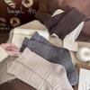 Women's Wool Mid-Calf Socks Thickened Warm Double-Needle Thermal Winter Socks