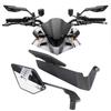 For GSX-8S 2020-2021-2022-2023-2024 2025 New Combat Style Motorcycle Rearview Mirror Competition Spoiler Fixed Wing