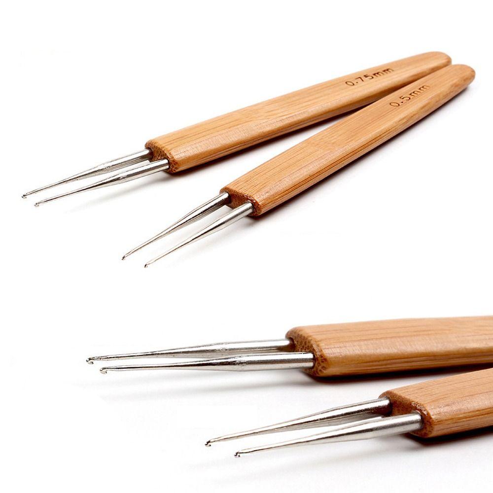 Repair Tool Braider Durable Hair Weave Needle Crochet Hook Wig Crochet Needles Dreadlock Crochet