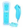 Game Accessories 2 in 1 Motion Plus Remote and Nunchuck Controllers with Vibration Motor for Wii Console