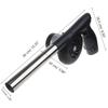 BBQ Fan Electric Blower Starter for Charcoal 5000R Rechargeable with 2x Air Duct