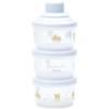 Storage Container, Subdivided Powdered Milk Container, Milk Case, 100ml, 3 Pieces, Rilakkuma Baby Cjn1m-a