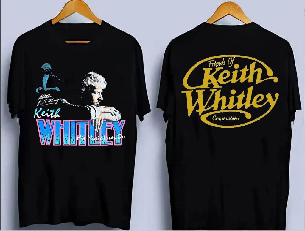 His Music Live On Keith Whitley Tee Shirt Double Sides All Size GS249