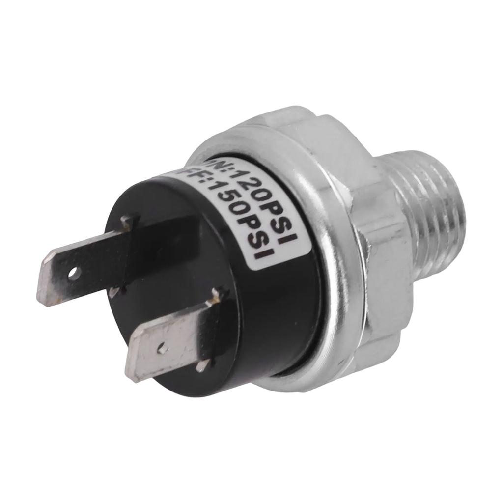 Реле давления для воздушного компрессора 120-150 PSI с наружной резьбой 1/4 NPT, совместимое с системами пневмоподвески AC110V