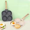 Сковорода для омлета с 4 отверстиями, утолщенная сковорода с антипригарным покрытием, сковорода для приготовления яиц, блинов, стейка, гамбургского хлеба, машина для завтрака, индукционная посуда
