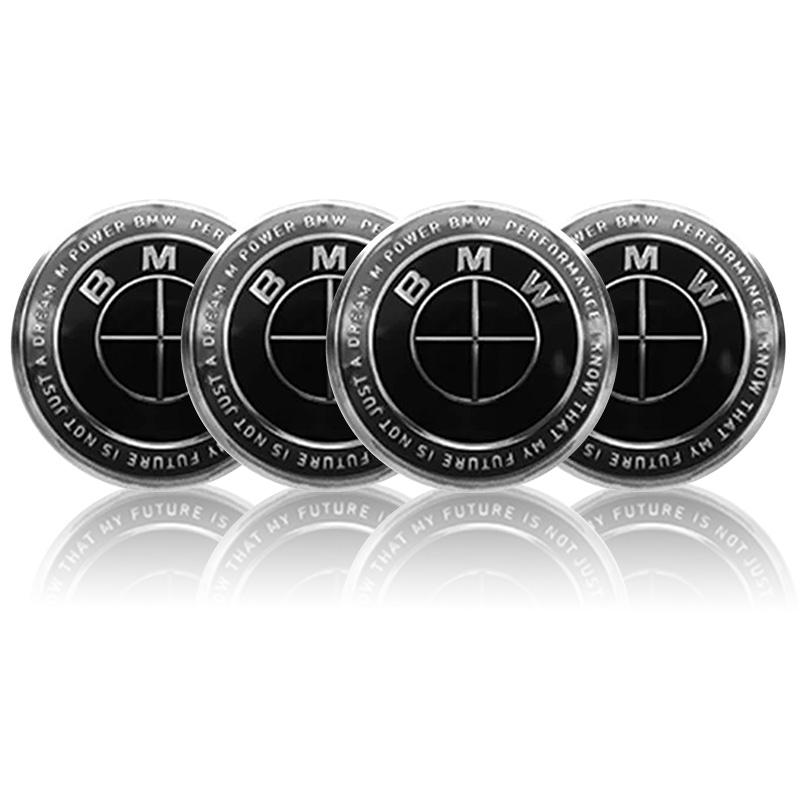 4pcs 56mm 60mm 65mm Car Wheel Center Hub Cap Sticker Badge For BMW M Performance E90 E92 F07 G22 G30 G20 F34 F10 E71 F20 F40 E60 E70