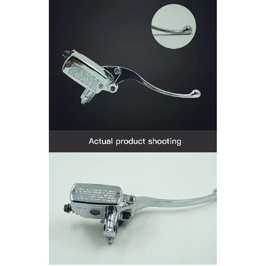 Right and Left 7/8" 22mm Motorcycle Front Brake Clutch Master Cylinder Hydraulic Pump with lever For Yamaha Suzuki Honda
