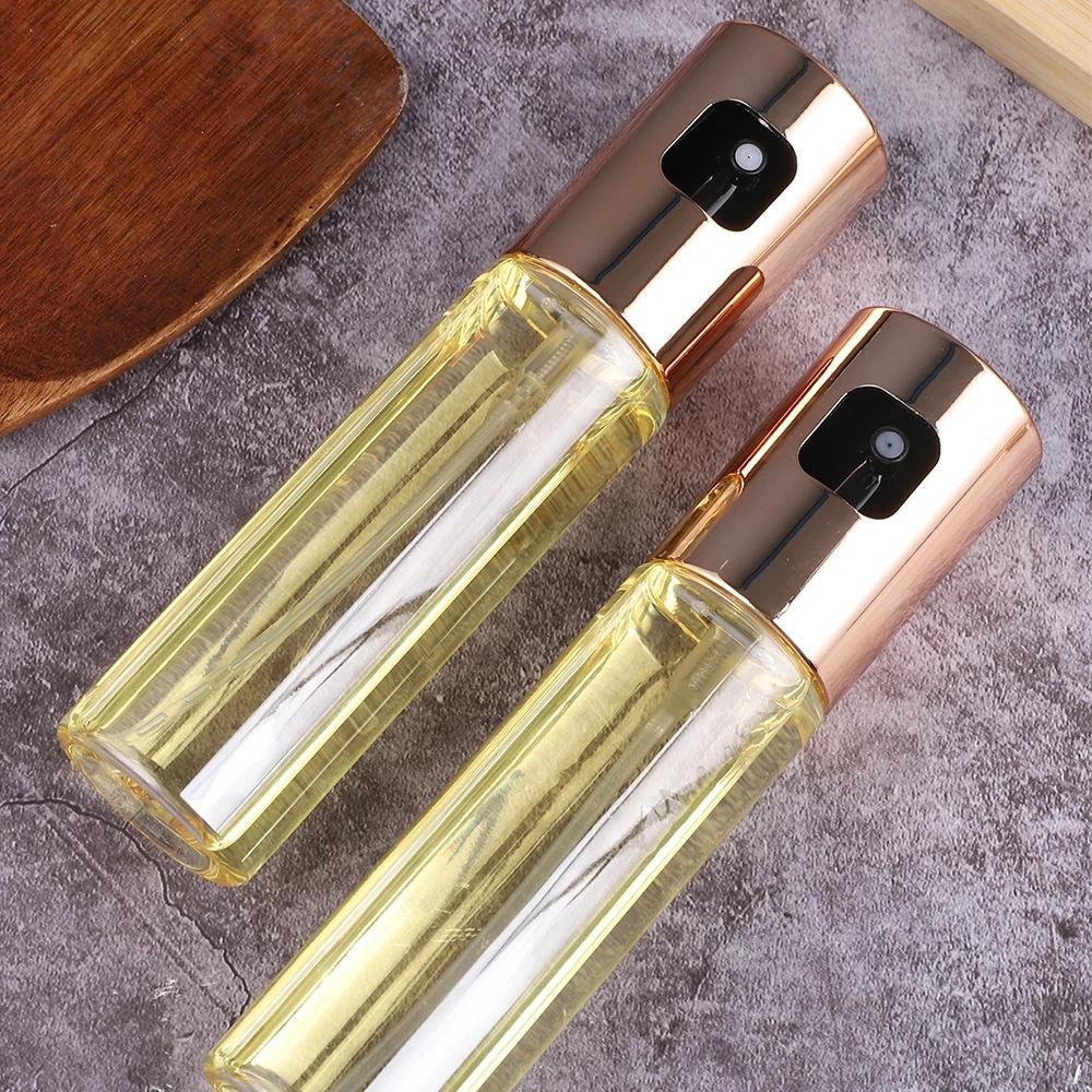 Glass Oil Sprayer for Cooking Olive Spray Mister for Salad BBQ Kitchen Baking Empty Vinegar Bottle 100ml