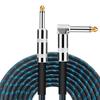 Guitar Shield Guitar Cable 3M Plug Copper Mesh Noise Cancellation Heavy Duty Nylon Not Resistant To Disconnection For Musical Instruments Shield For