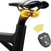 Bike Turn Signal Rear Light LED Bicycle Lamp USB Rechargeable Bike Wireless Lights Back MTB Tail Light Bike