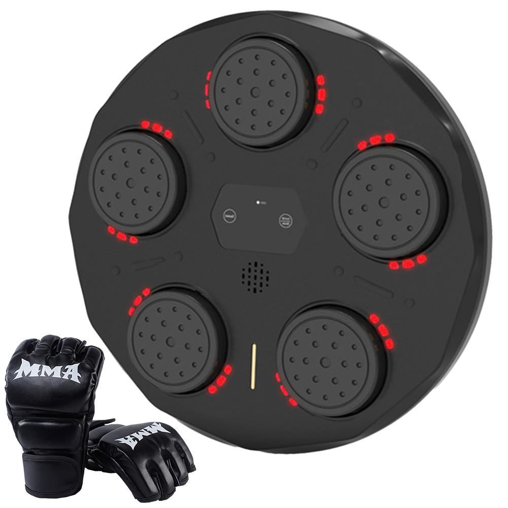 Музыкальный боксерский тренажер Боксерская мишень Тренажер для тренировок Интеллектуальная боксерская мишень для детей и взрослых