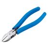 Electrician's Nippers, Round Drum-Shaped Sliding Head for Powerful Cutting, Iron Wire Compatible, Total Length 163mm, N-12
