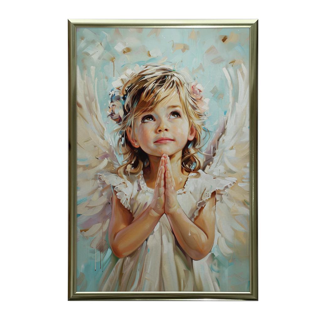 Poster Hope In Heaven Poster Hope In Heaven, 30X40 Cm, Black Aluminum Frame, 230 Gsm Matte Paper