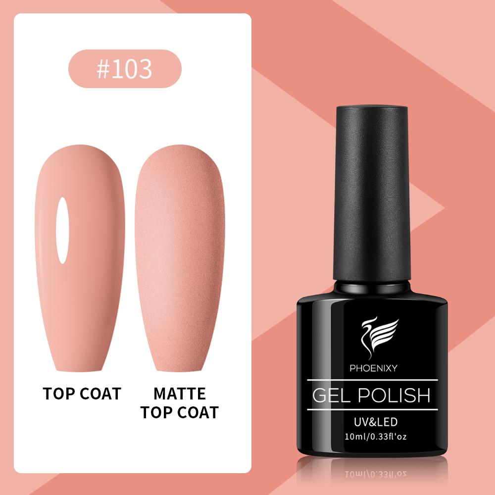 PHOENIXY 10 мл Гель-лак Полуперманентный Гель-лак Цвет Замачиваемый УФ LED Гель Материал для Нейл-арта
