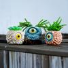 Monster Eye Planter Creative Unique Eye Plant Pot,Resin Succulent Plants Pot with Drainage, for Outdoor Garden Deco and Home Art Decoration