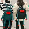 Школьный рюкзак Смешной Уродливый и Милый Подруги Большая Вместимость Студенты старших классов Выходить Путешествовать Рюкзак Путешественника Рюкзак Студенты колледжа Класс