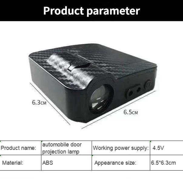 2PCS car door LED welcome light is suitable for BMW M1X1 X2 X3 X4 X5 X6 X7 car lamp wireless light induction lamp accessories. XJ7