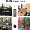 Resonance Serenity Bell Retro Wind Chime Copper Wind Bell Hanging Pendant Aluminum Wind Catcher Metal Outdoor Garden Decoration