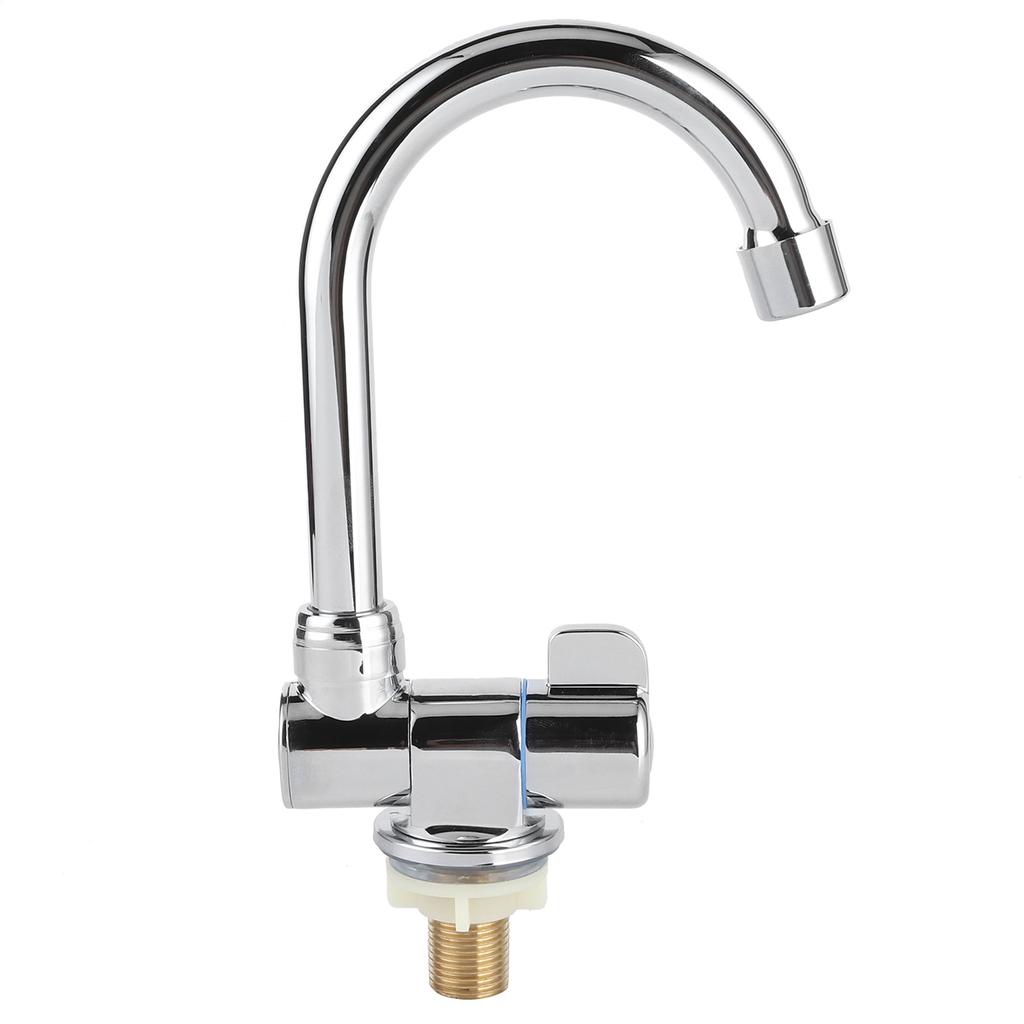 Один кран для холодной воды, кран для раковины, вращение на 360 градусов, 12-дюймовая монтажная резьба для автодома на колесах