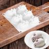 3D Creative Food Grade Silicone Rabbit Ice Cream Mold Mousse Cake Chocolate Baking Tool