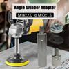 M14 to M10 Angle Grinder Adapter Durable Thread Slotting Tool for Polishing Connecting Rod Retrofitting Accessories